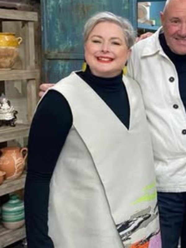 S09 The Great Pottery Throwdown Siobhan McSweeney Vest Dress
