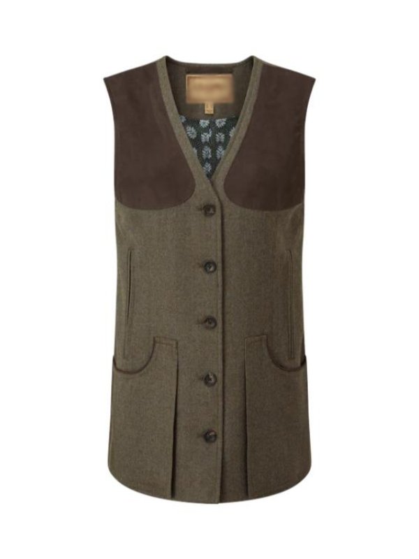 Season04 Industry Marisa Abela Grey Tweed Hunting Vest