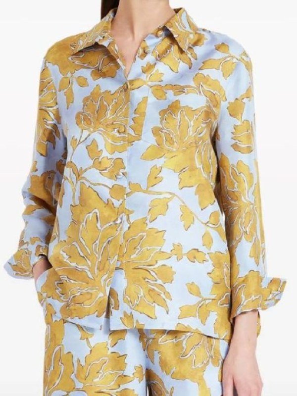 Season04 Will Trent Sonja Sohn Floral Shirt