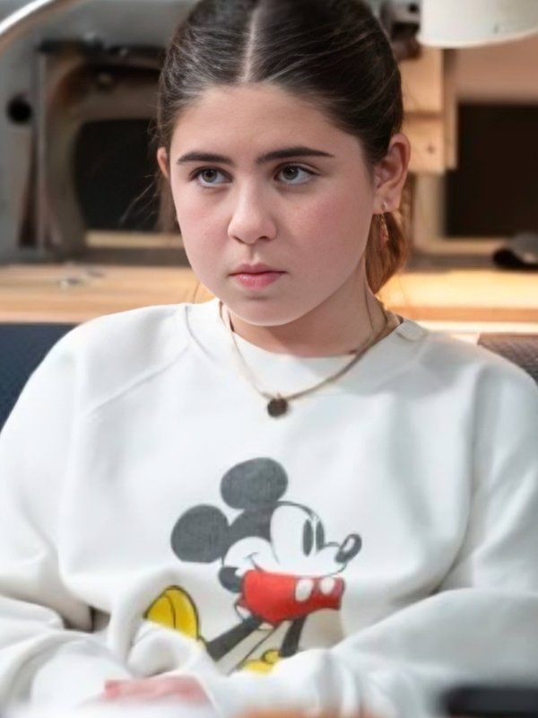 Shifting Gears Season 02 Barrett Margolis Sweater in White