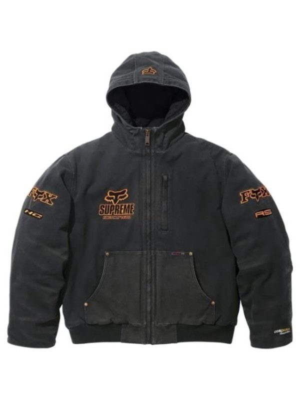 Supreme Fox Racing Denim Hooded Jacket