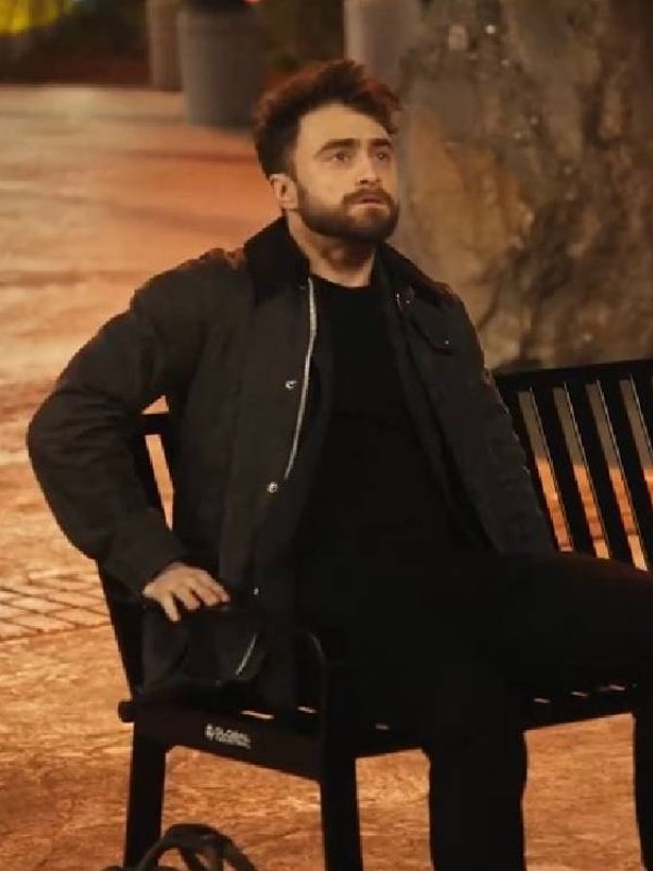 The Fall and Rise of Reggie Dinkins Daniel Radcliffe Black Jacket