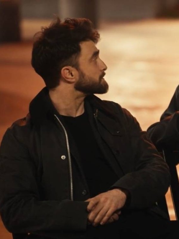 The Fall and Rise of Reggie Dinkins Daniel Radcliffe Jacket-Black