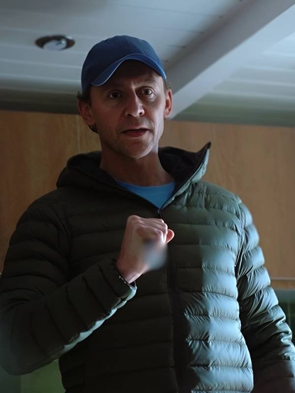 The Night Manager S2 Tom Hiddleston Puffer Jacket
