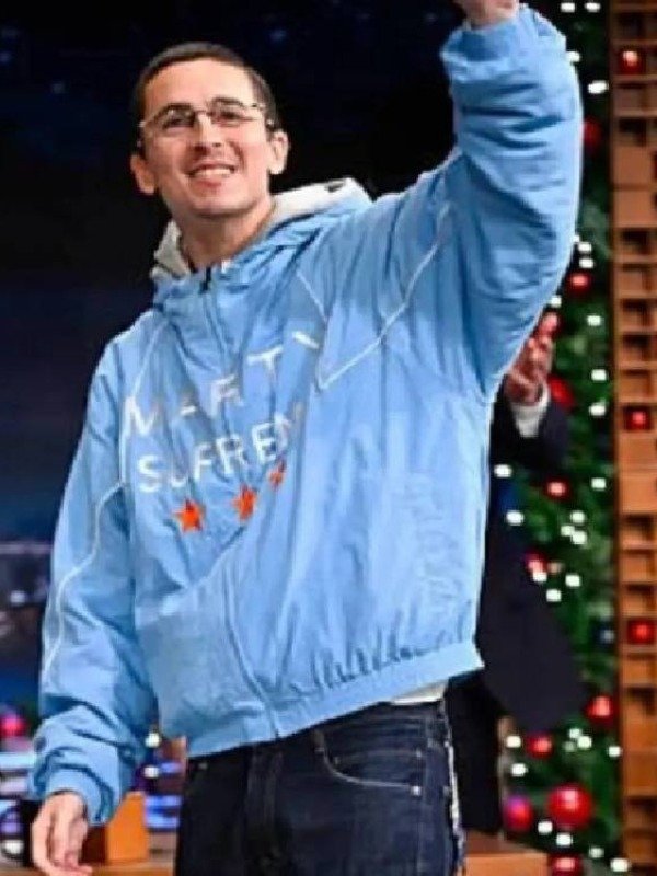 The Tonight Show Starring Jimmy Fallon Timothée Chalamet Marty Supreme Light Jacket