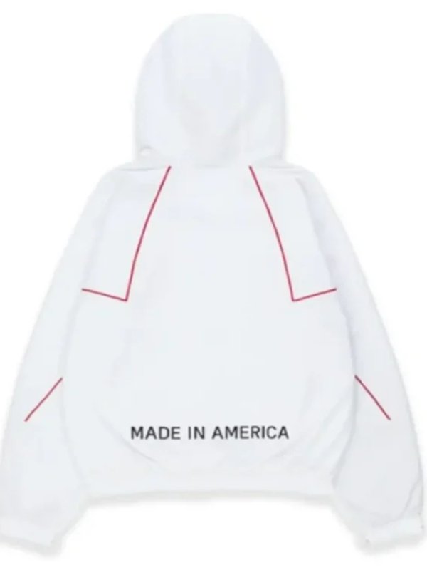 2025 Declan Rice Marty Supreme White Zip-Up Jacket
