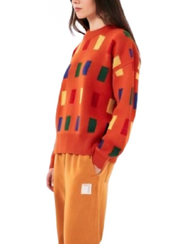 2026 Demain Nous Appartient Catherine Benguigui Jumper-Orange