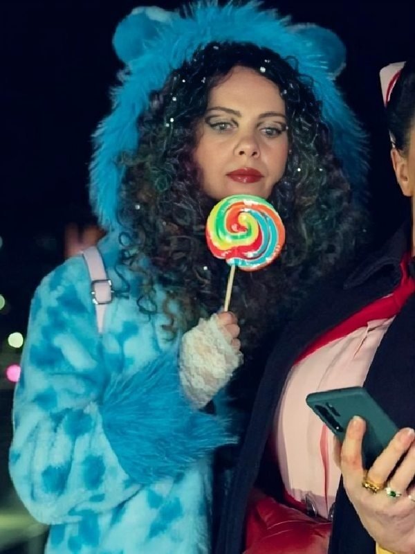 2026 How To Get To Heaven From Belfast Feeney Blue Plush Coat