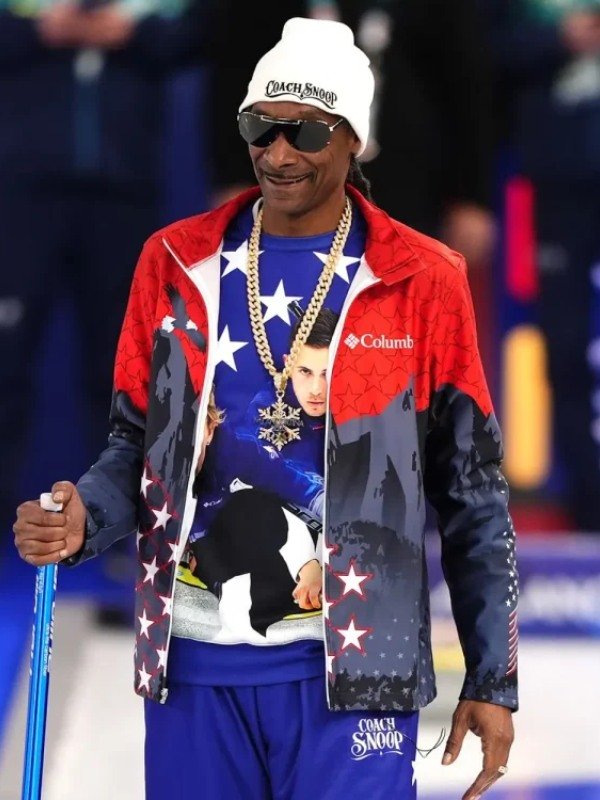 2026 Snoop Dogg Curling Milano Cortina Winter Olympics Jacket