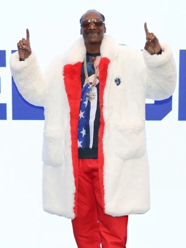 2026 Snoop Dogg Milano Cortina Olympics Fur Coat