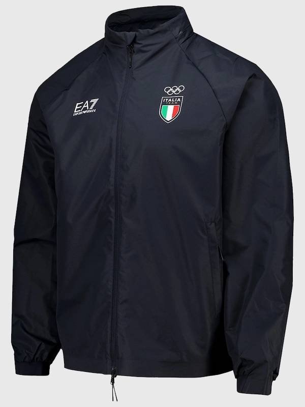 2026 Team Italy EA7 Emporio Armani Tech Jacket