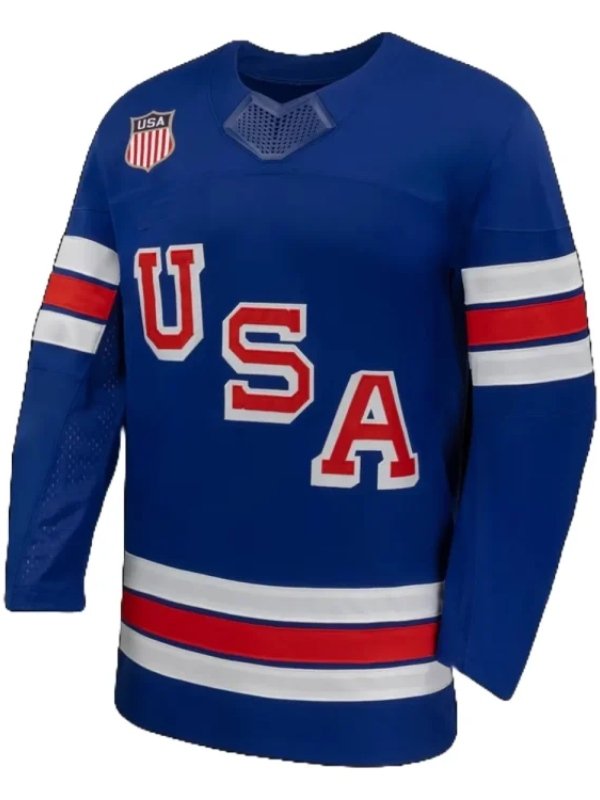 2026 Team USA Hockey Royal Home Pullover Jersey