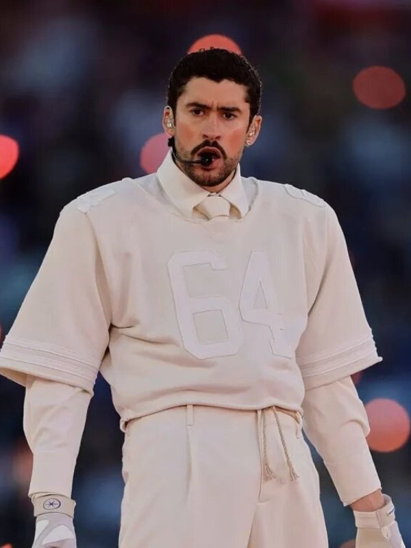 Bad Bunny Ocasio 64 Cream Color Jersey