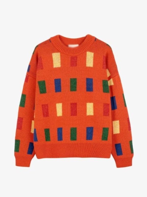 Demain Nous Appartient 2026 Catherine Benguigui Orange Jumper