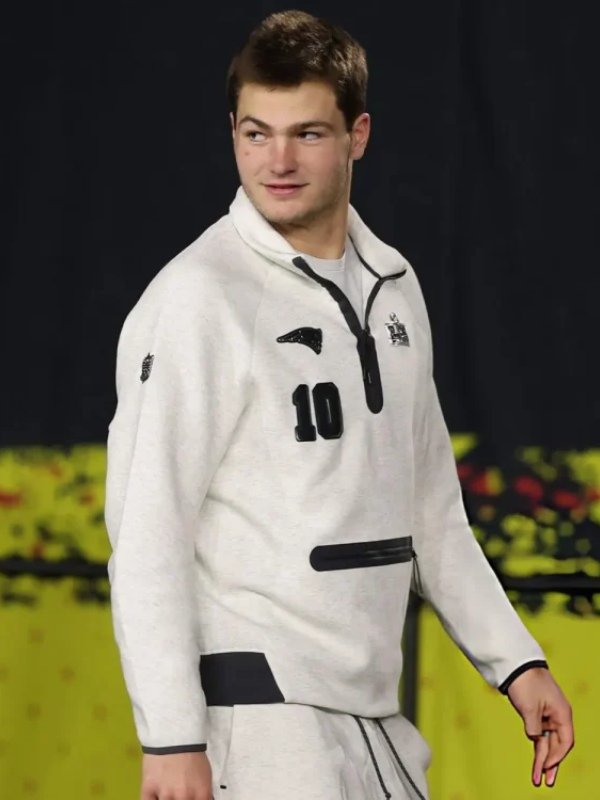 Drake Maye Super Bowl LX Opening Night Sweatshirt