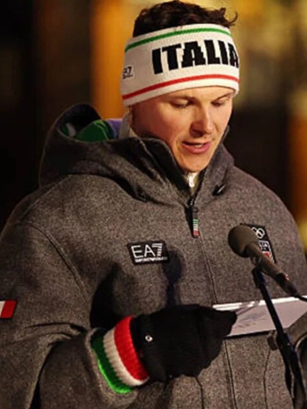EA7 Emporio Armani Team Italy Milano Cortina 2026 Olympics Opening Ceremony Jacket