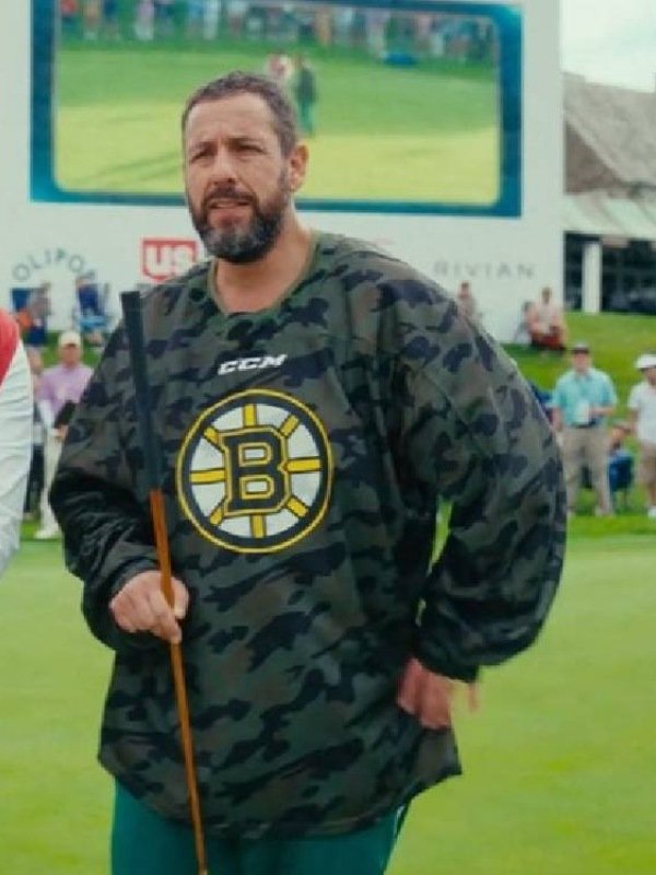 Happy Gilmore 2 Adam Sandler Boston Camo Jersey