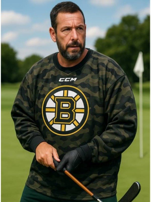 Happy Gilmore 2 Adam Sandler Boston Jersey