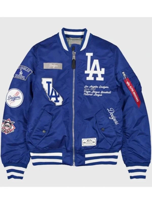Los Angeles Dodgers Alpha Industries Jacket