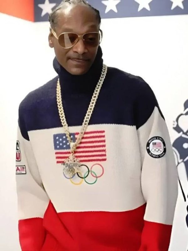 Snoop Dogg 2026 Milano Cortina Olympics Wool Sweater