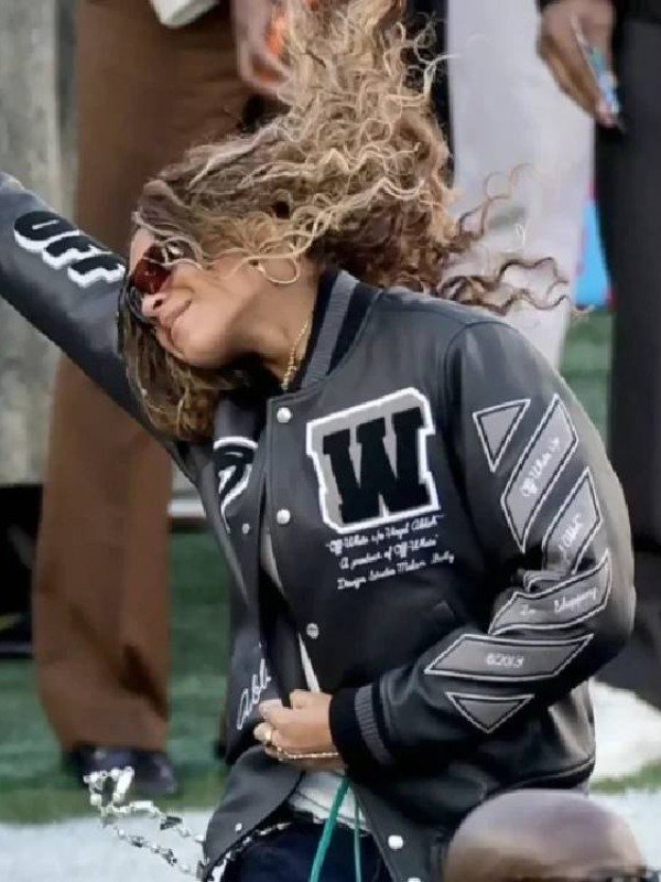 Super Bowl LX Blue Ivy Carter Bomber Jacket-Black