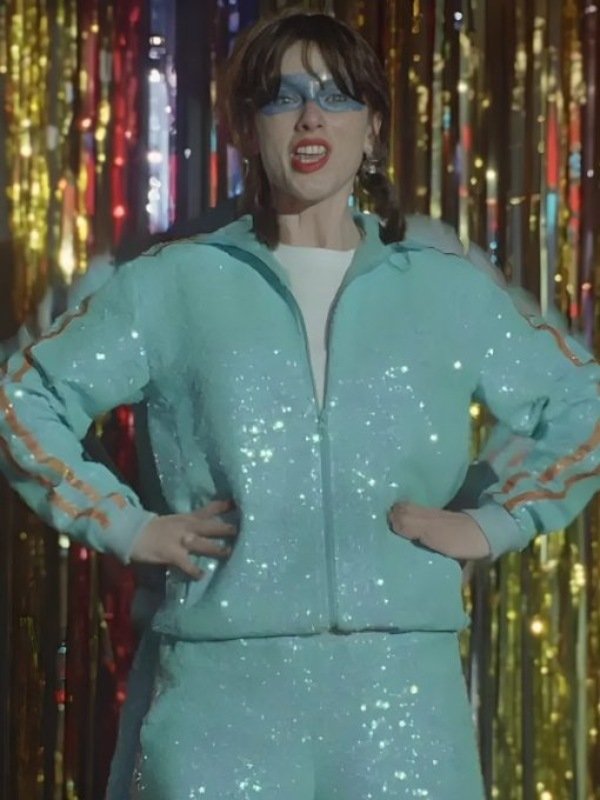 Taylor Swift Opalite Mint Green Sequin Tracksuit