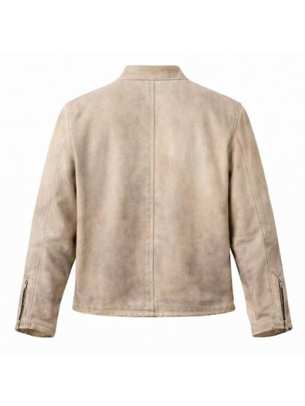 The Wrecking Crew Movie 2026 Jason Momoa Suede Jacket