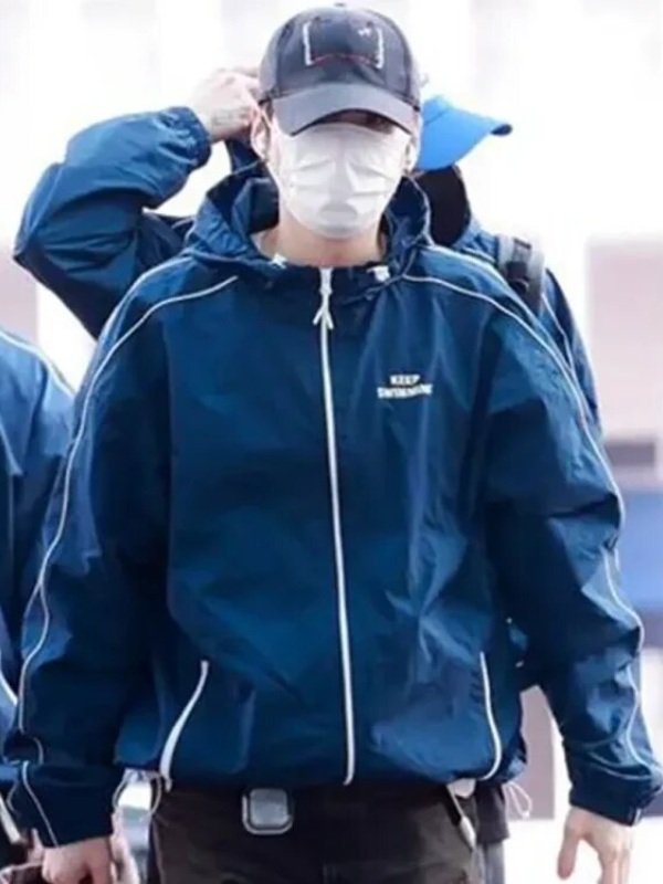 BTS Keep Swimming Blue Jacket