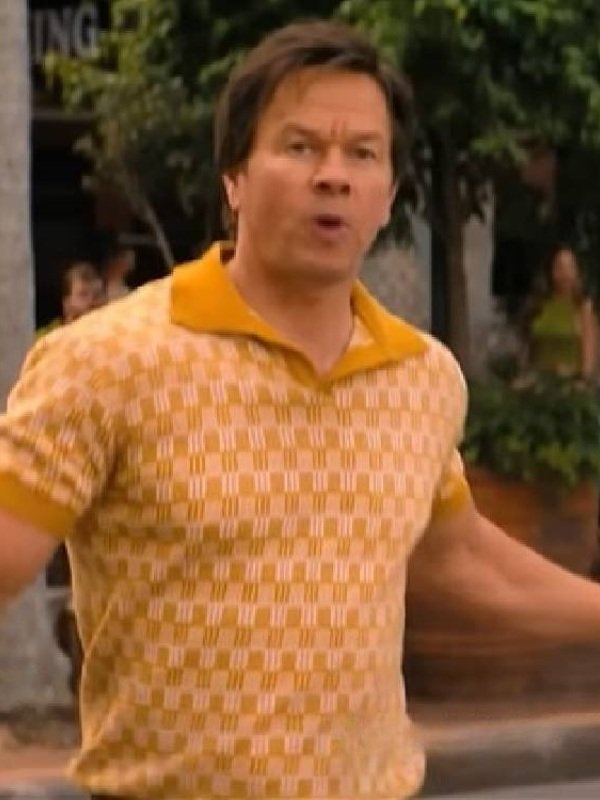 Balls Up 2026 Mark Wahlberg Yellow Polo Shirt