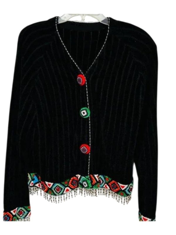 Best Medicine Season 01 Elaine Denton Cardigan-Black