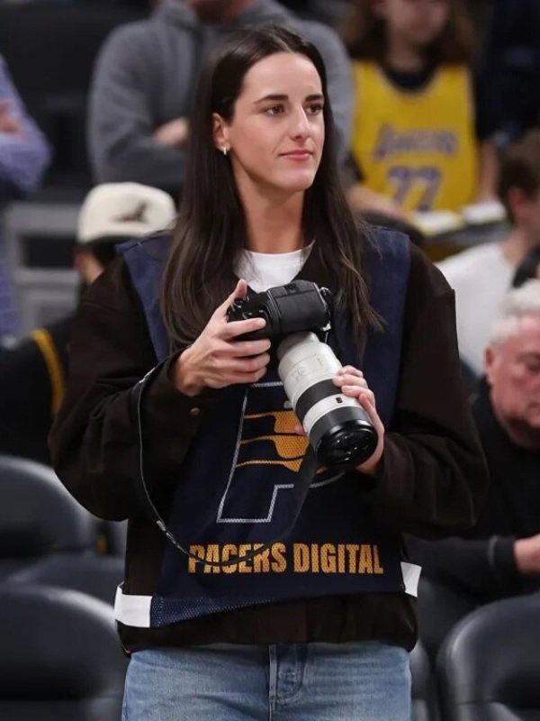 Caitlin Clark Los Angeles Lakers v Indiana Pacers Jacket