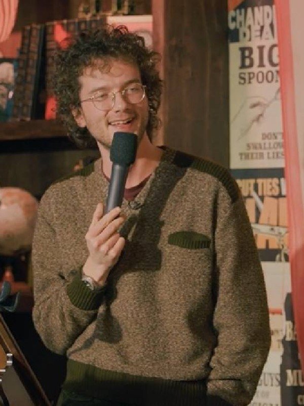 Season02 Abolish Everything Brown V-Neck Sweater