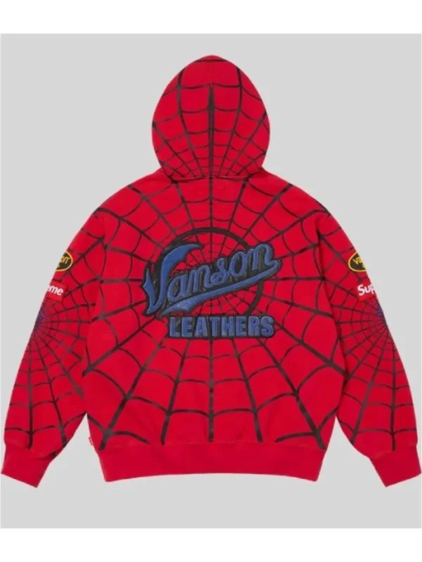 Spiderman Zip Up Hoodie _ Spiderman Printed Zipper Hoodie