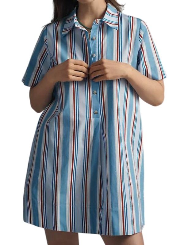 The Social Jess Allen Mini Dress-Striped