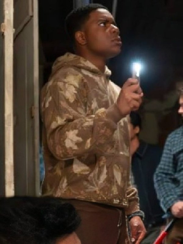 2026 9-1-1 Harry Grant Leaf Printed Hoodie