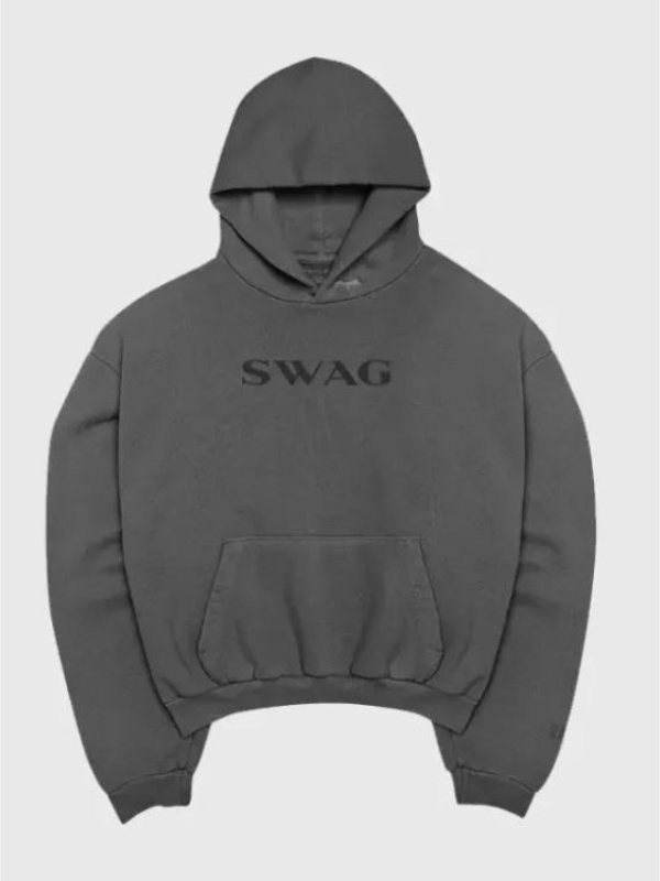 2026 Coachella Justin Bieber SWAG Grey Hoodie