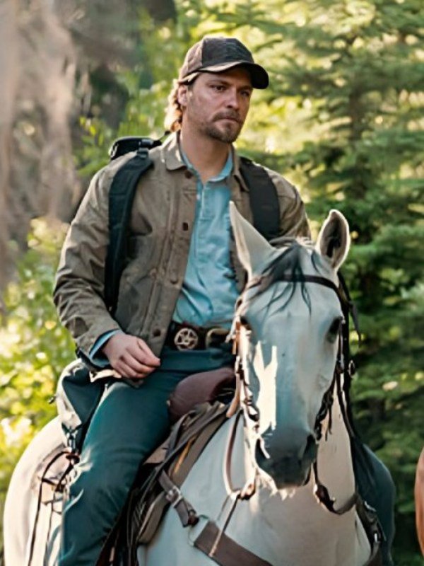 2026 Marshals Luke Grimes Brown Waxed Jacket