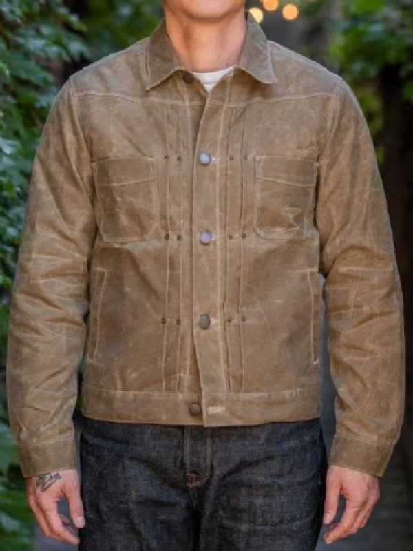 2026 Marshals Luke Grimes Waxed Jacket-Brown
