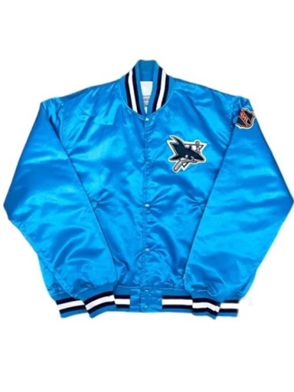 NHL San Jose Sharks Starter Blue Jacket