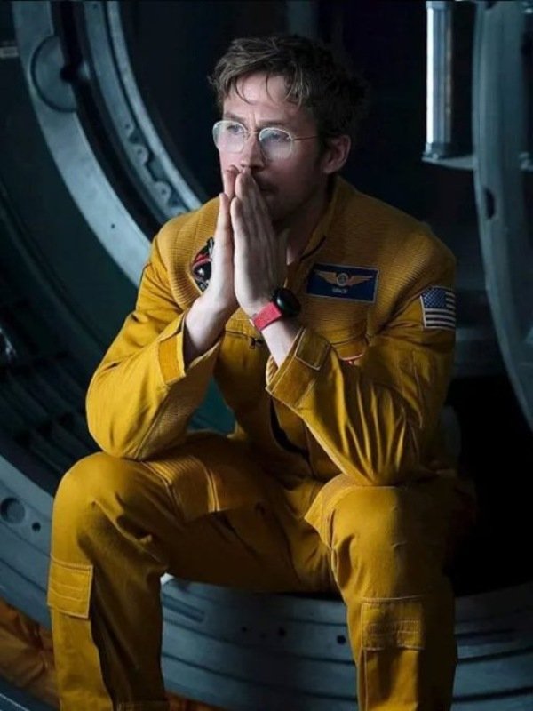 Project Hail Mary Ryan Gosling Yellow Jumpsuit