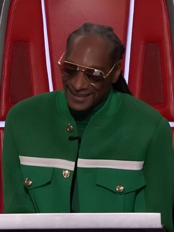 The Voice Snoop Dogg Green Jacket