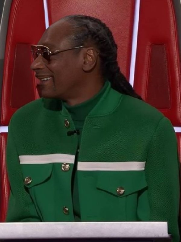 The Voice Snoop Dogg Jacket-Green