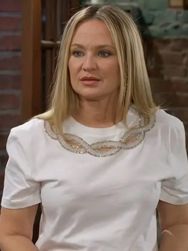 The Young and the Restless Sharon Newman White T-Shirt