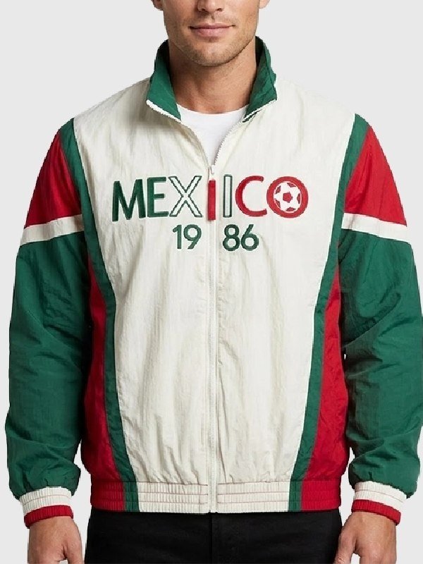 1986 FIFA World Cup Mexico Multicolor Track Jacket