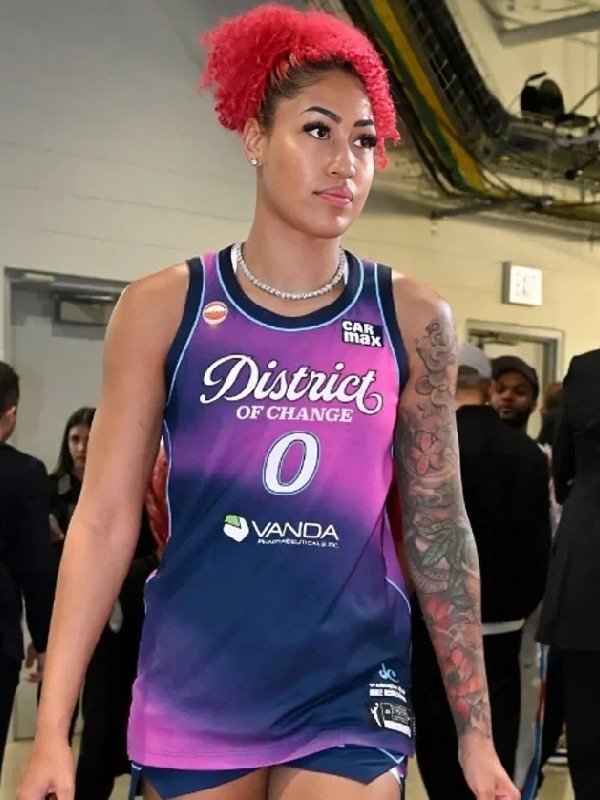2026 Shakira Austin AT&T WNBA All-Star Purple Printed Basketball Jersey
