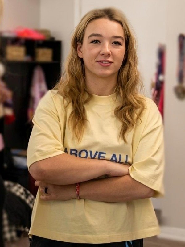 Baylen Out Loud S03 Baylen Dupree Above All Yellow Tee