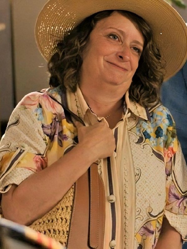 Doctor Odyssey Rachel Dratch Floral Print Shirt -Season01
