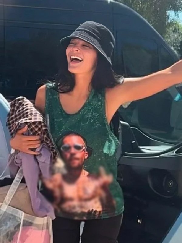Kylie Jenner Coachella 2026 Green Tank Top