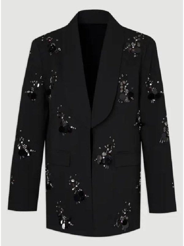 Season20 Real Housewives of OC Heather Dubrow Black Blazer